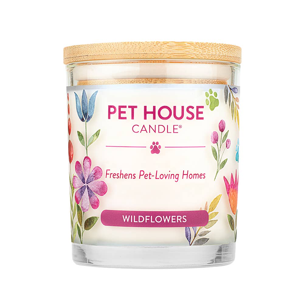 Pet House by One Fur All - Wholesale Retailer Display - Home & Living - 2025 Spring Display Mixed Case - 9oz Candle for pet-loving  3