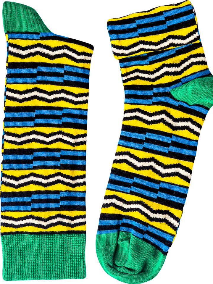Calzini africani Dash me Mudcloth per la vendita all'ingrosso da parte di Afrisocks