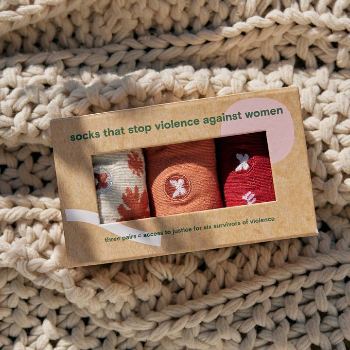 Conscious Step - Wholesale Socks - Unisex - Boxed Set Socks that Stop Violence Against Women