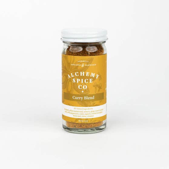 Alchemy Spice Company – wholesale Dried spice mix – Curry Blend Jar0