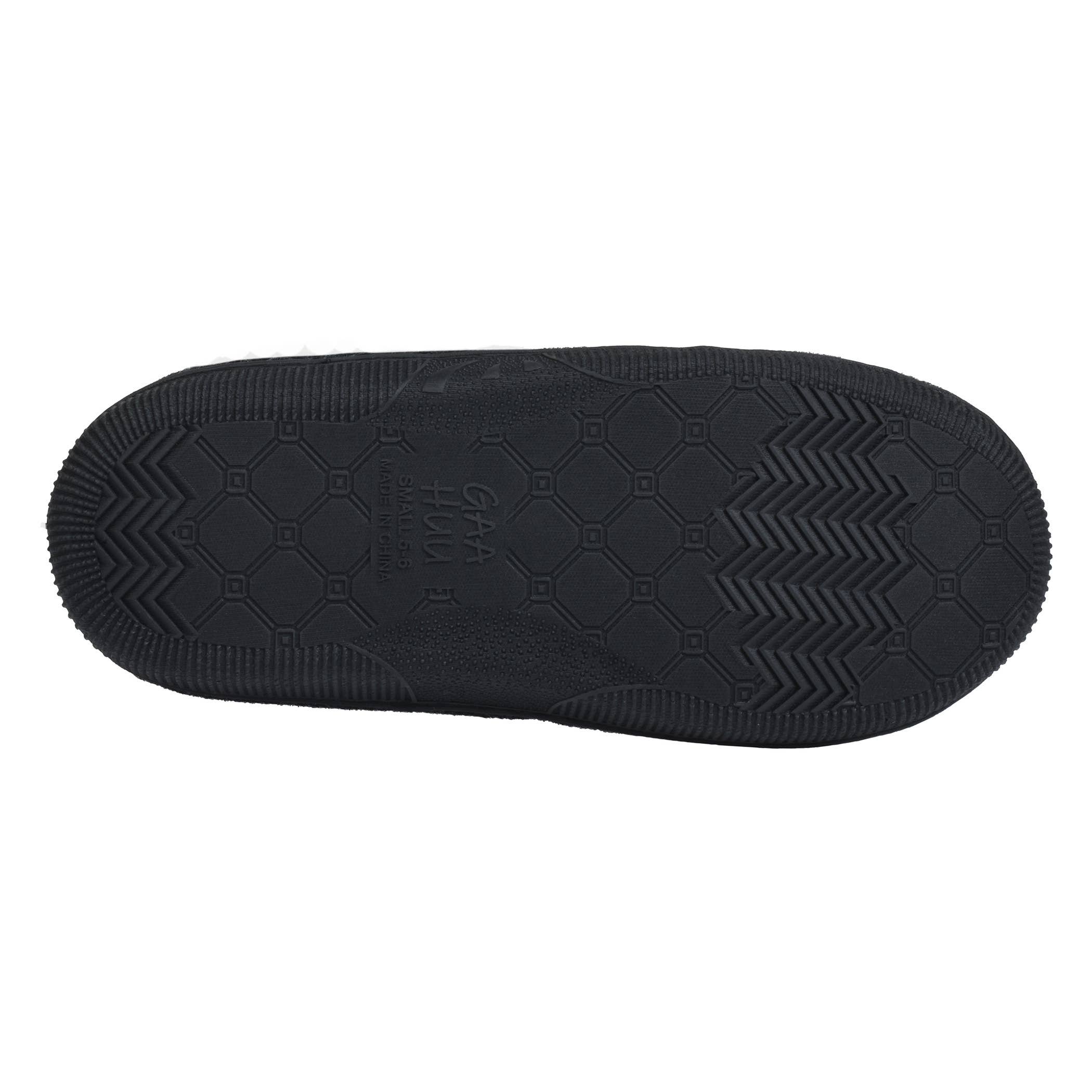 gaahuu - Wholesale Slippers - Women's - Womens polysuede double moc memory foam clog slipper4