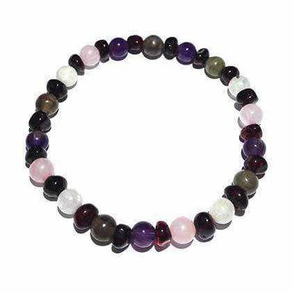 Adult Gaia Moonstone Amber Amethyst Rose Quartz Labradorite for wholesale by Love Amber x