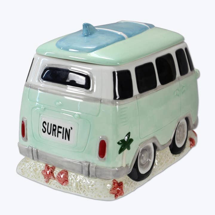 Young's - Vente Boîtes à biscuits - Pot à biscuits Wagon en céramique (SKU# : 17530)