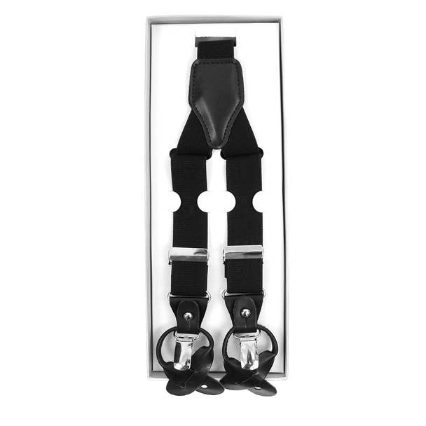 Selini New York - Wholesale Suspenders - Men's - Men's Boxed Button Strap and Clip-On Suspenders21