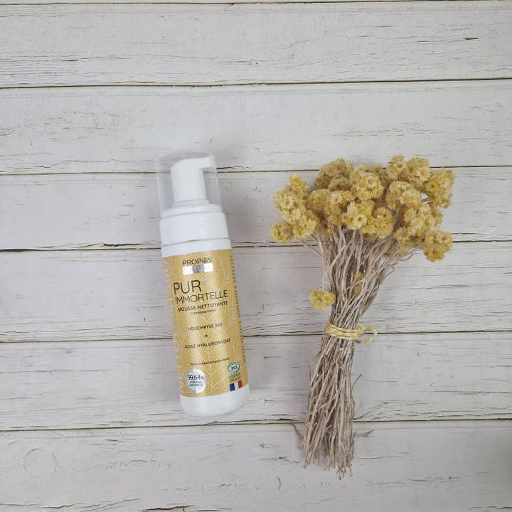 Propos'Nature - Wholesale Facial Cleanser - Pur'immortelle Organic Cleansing Foam - Makeup Remover - 150ml4