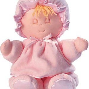 Genius Babies - Wholesale Doll - Kids - Genius Baby Toys Classic So-Soft Baby Girl Doll Lovey, 11", Pink