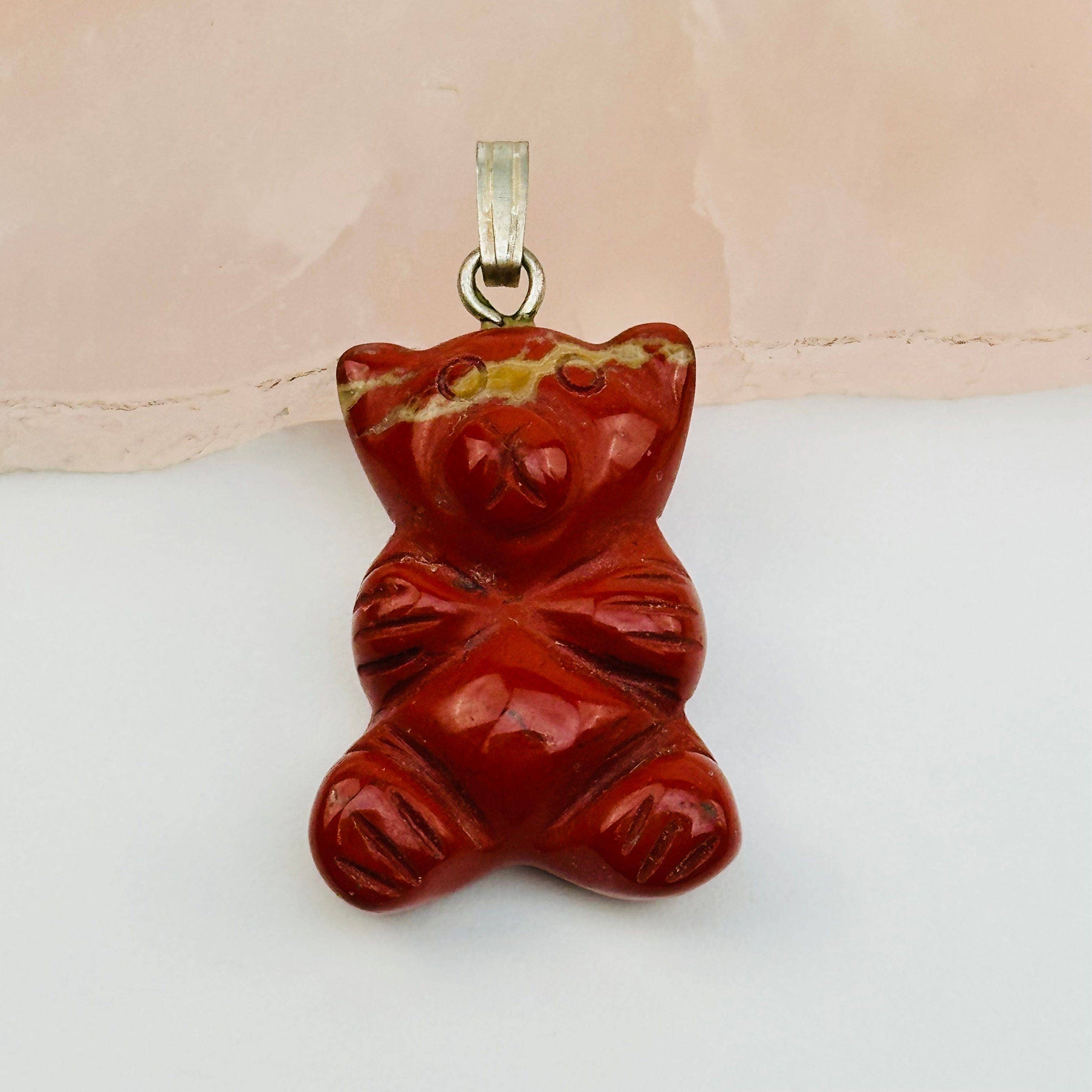 Rock Paradise - Wholesale Individual Charm/Pendant - Gemstone Bear Crystal Pendant4
