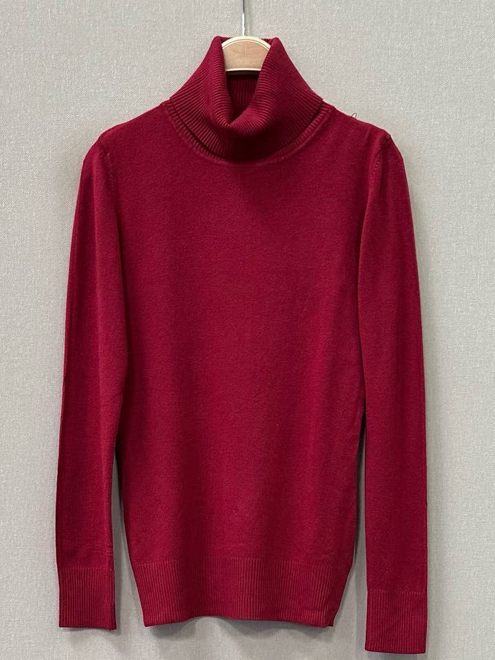 TURTLENECK SWEATER for engroshandel hos SWEET MAGIC MODA Y COMPLEMENTOS