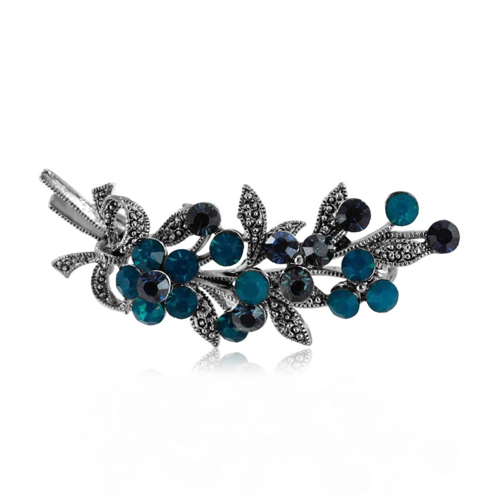 Double Accent - Wholesale Brooch - Brooch Pin Austrian Crystal Brench Flower Brooch4