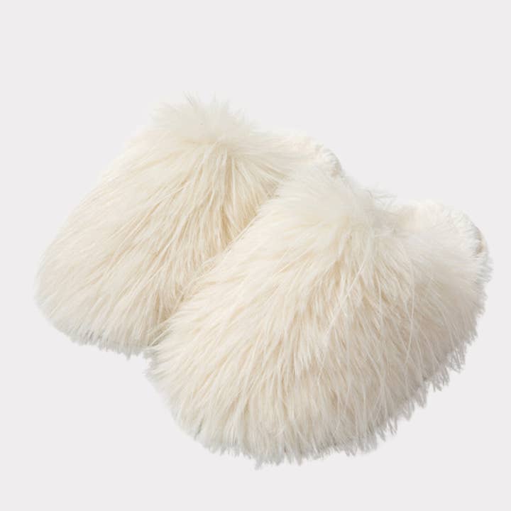 Plush Faux Fur Closed-Toe Slippers for Bridal & Home for wholesale by DrifWoo