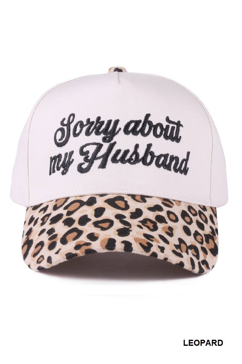 42POPS - Venta al por mayor Gorra de béisbol - Mujer - ...._ 1014 Lo siento por mi marido Gorra de lona de algodón bicolor SI-279945