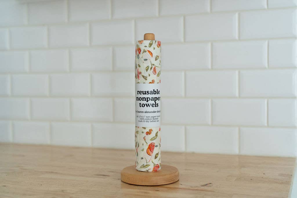 Lauren Alexander Designs - Wholesale Paper Towels - Reusable Paper Towels - Park of Roses0