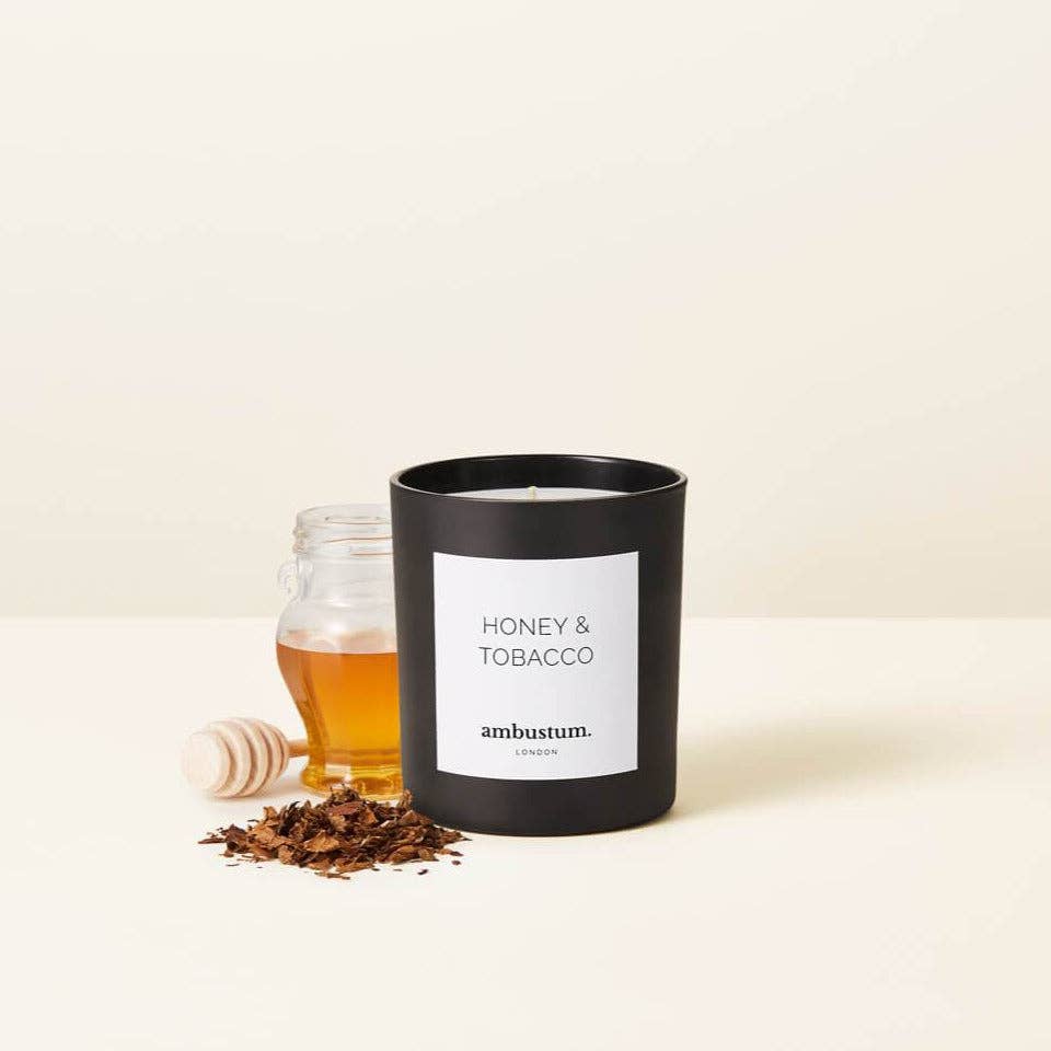 ambustum - Wholesale Jar/Filled Candle - Honey & Tobacco Candle 4