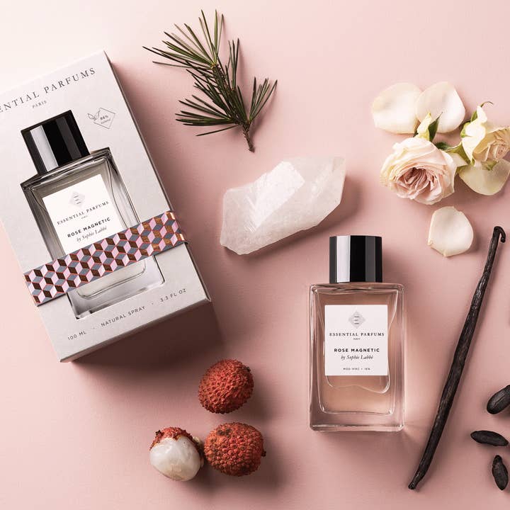 ESSENTIAL PARFUMS - Wholesale Perfume/Eau de Toilette - Rose Magnetic by Sophie Labbe - 100ML Spray Refillable2