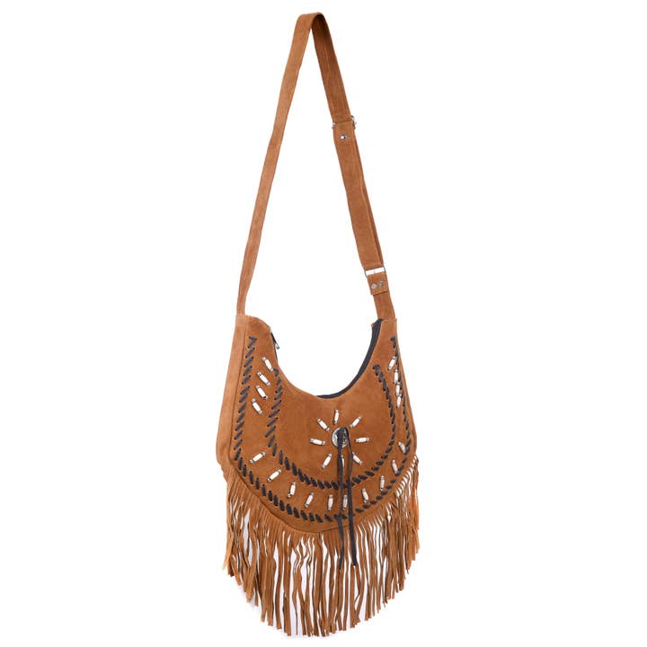 Lesa collection inc - Wholesale Tote Bag - Women's - Fringe Bag purse Crossbody western and native American style