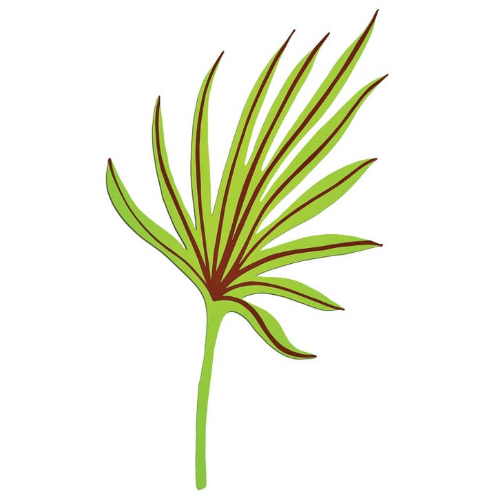 WALL CHARM - PALM XL for wholesale by Cosmic Peace Studio