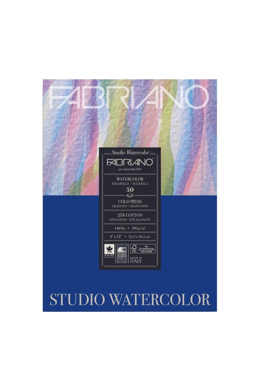Chartpak, Inc. - Wholesale Sketchbook/Sketchpad - Fabriano Studio Watercolor Pad8