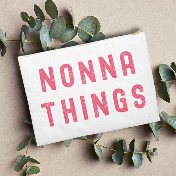 Borsa Nonna Things, graziosa borsa per cosmetici, trucco e bellezza per la vendita all'ingrosso da parte di T O T A L I Z A D O R E S