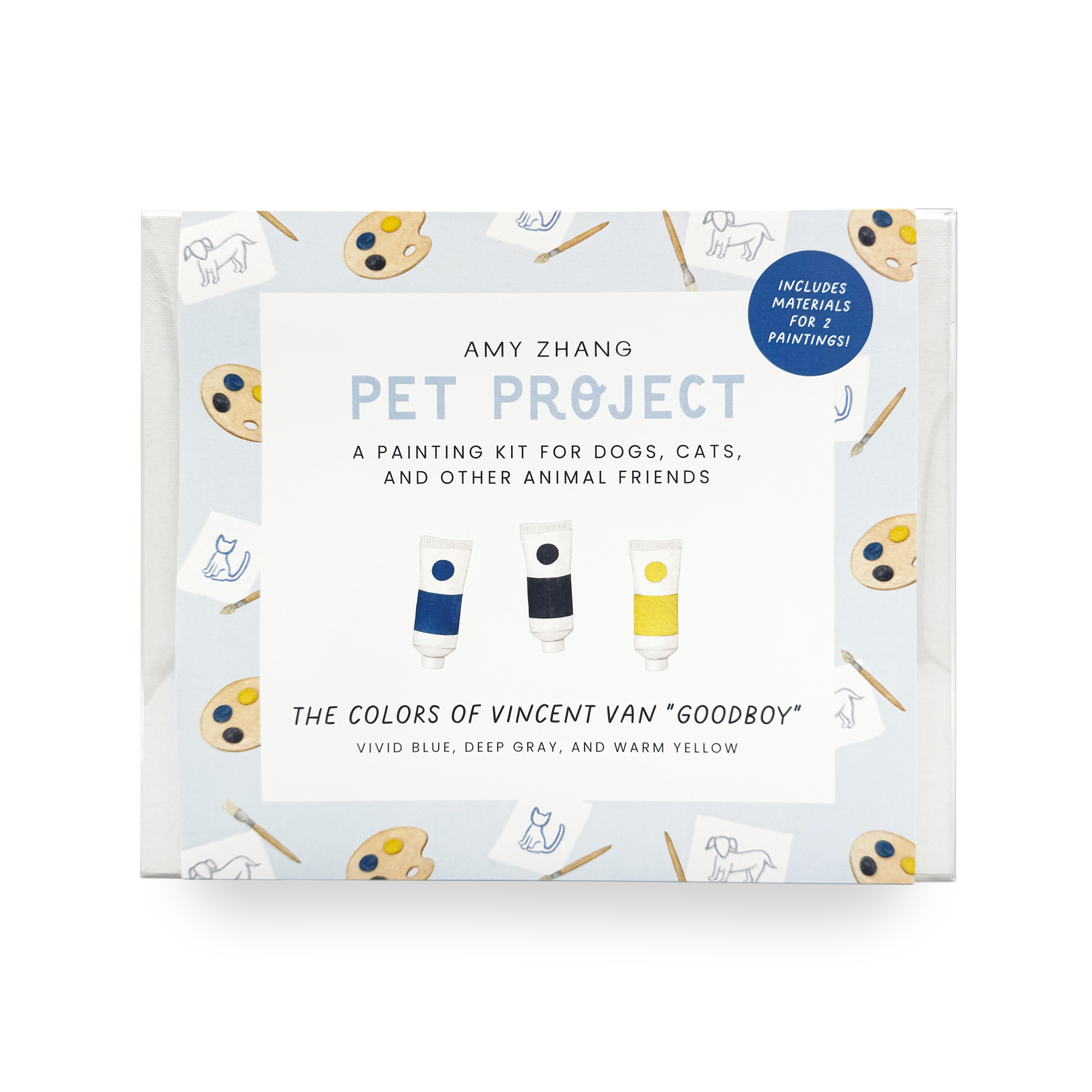 Amy Zhang - Wholesale Pet Toy - Cat/Dog - PET PROJECT VAN GOGH — Paint Activity Kit For Dogs and Cats0