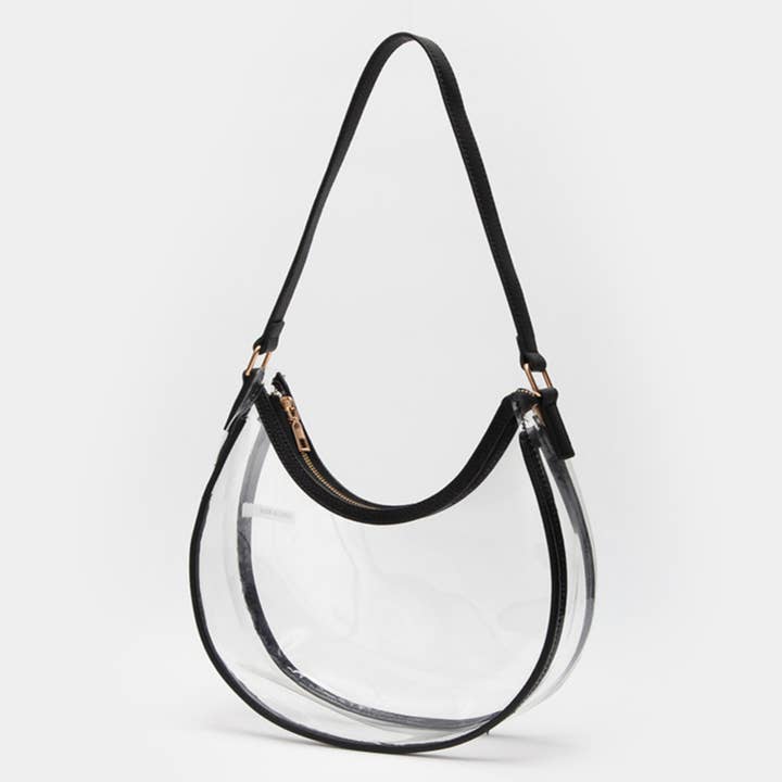 Sensibling Corp. - Wholesale Shoulder Bag - Women's - Transparent Shoulder Hobo Bag