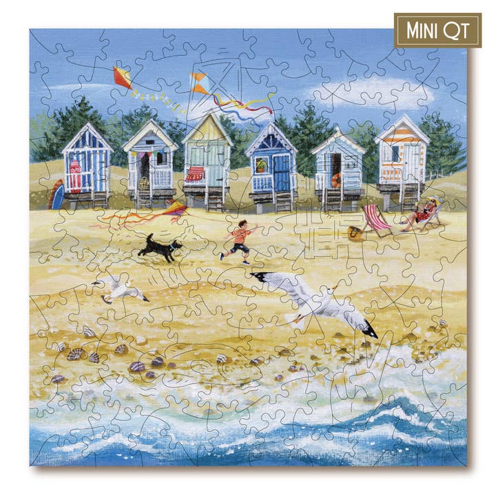 Beach Huts & Kits MINI QT for wholesale by Victory Wooden Puzzles