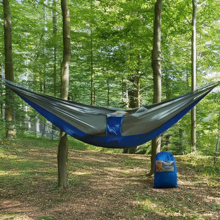 Archstone Collections - Wholesale Hammock - Big Backyard Portable Camping Hammock with Storage Bag3