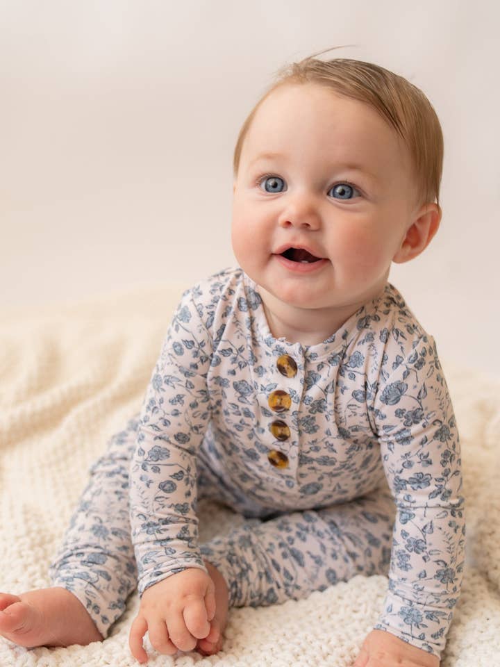 Floral Vintage | Top + Calças por atacado de Annie Bean & Co