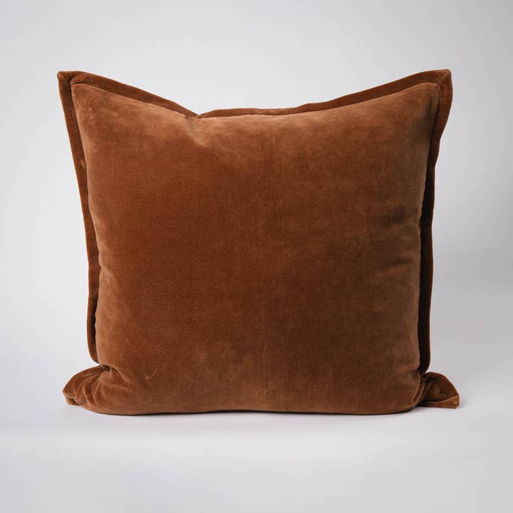 Eadie Lifestyle - Wholesale Throw pillow cover - Evelyn Velvet Cushion Cover - Nutmeg7