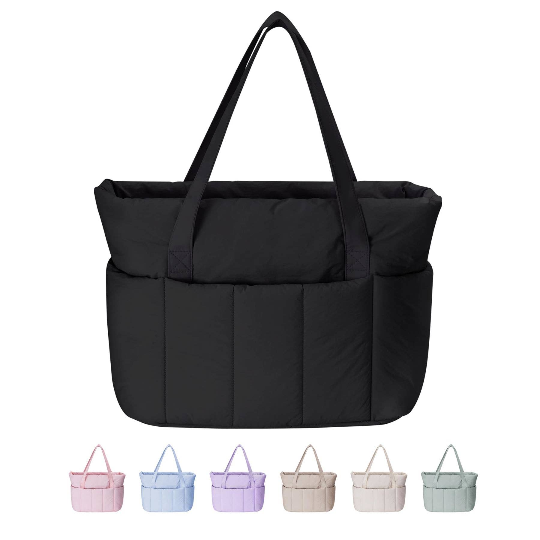 NARWEY INC - Vendita all'ingrosso Borsa tote - Donna - Borsa da viaggio Narwey Puffer per donne, adatta come bagaglio a mano.34
