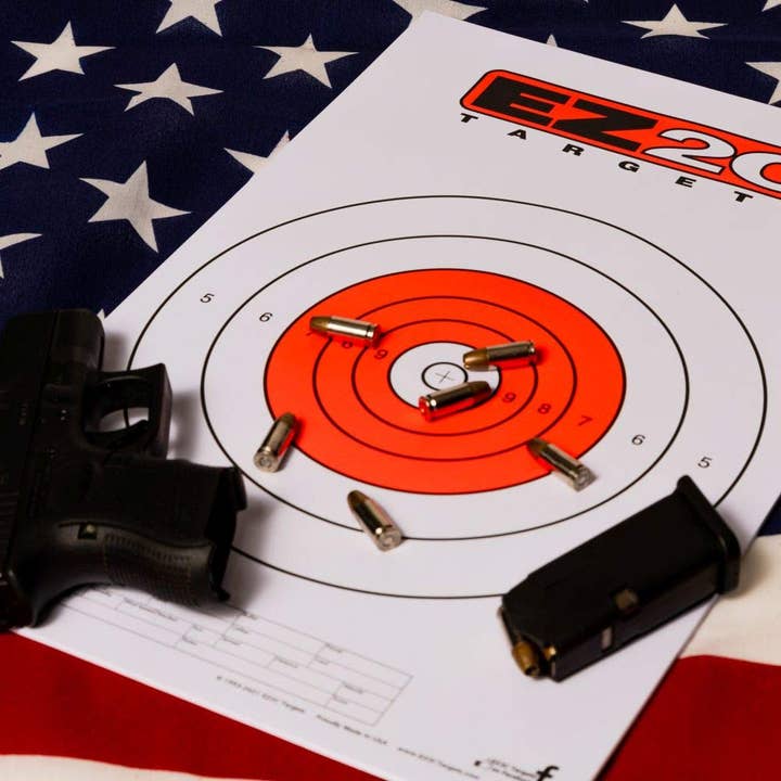 EZ2C Targets - Wholesale Sporting Accessories - 25 EZ2C Targets Style 12: Paper Targets for Shooting Range B16 USA MADE 11"x17" Pad of 259