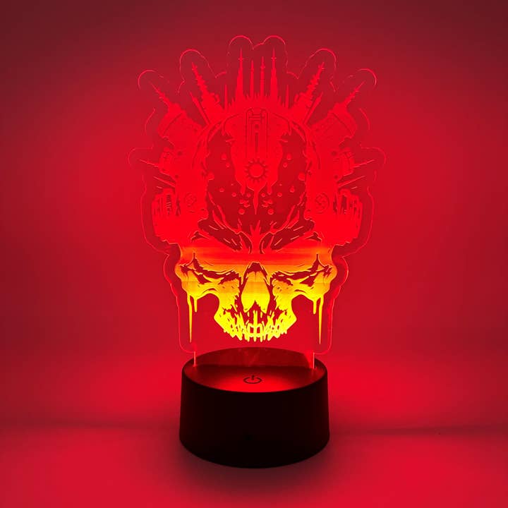 The 308 Collective - Wholesale Accent/desk lamp - Mechanical Skull LED Light | Mech Skull Lamp | Skull Gifts6