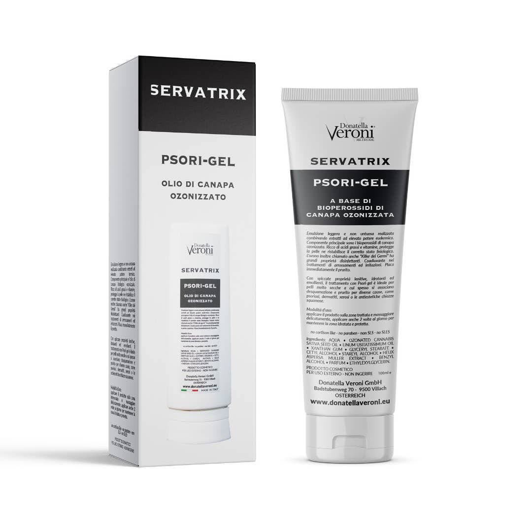 Donatella Veroni Methode - Wholesale Body Cream/Lotion - Sprigel Servatrix Psoriasis Dermatitis and Redness