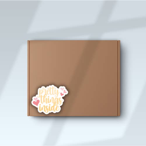 Forest Crafts – wholesale Klistermärke – Vackra saker inuti - Small Business Stationery/Klistermärken
