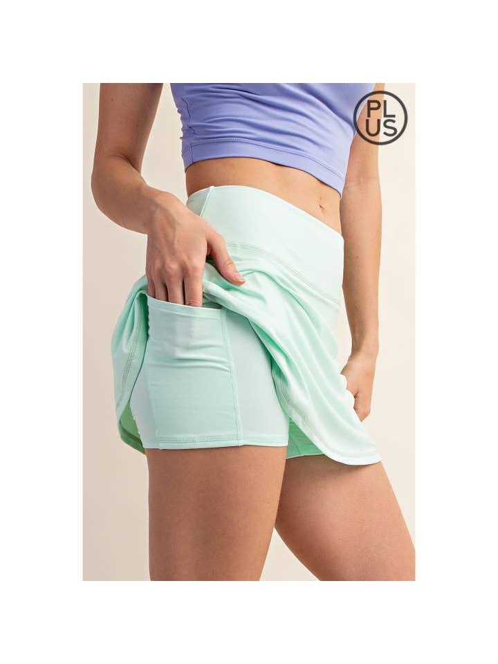 Rae Mode - Wholesale Skort - Women's - PLUS SIZE BUTTER SKORT