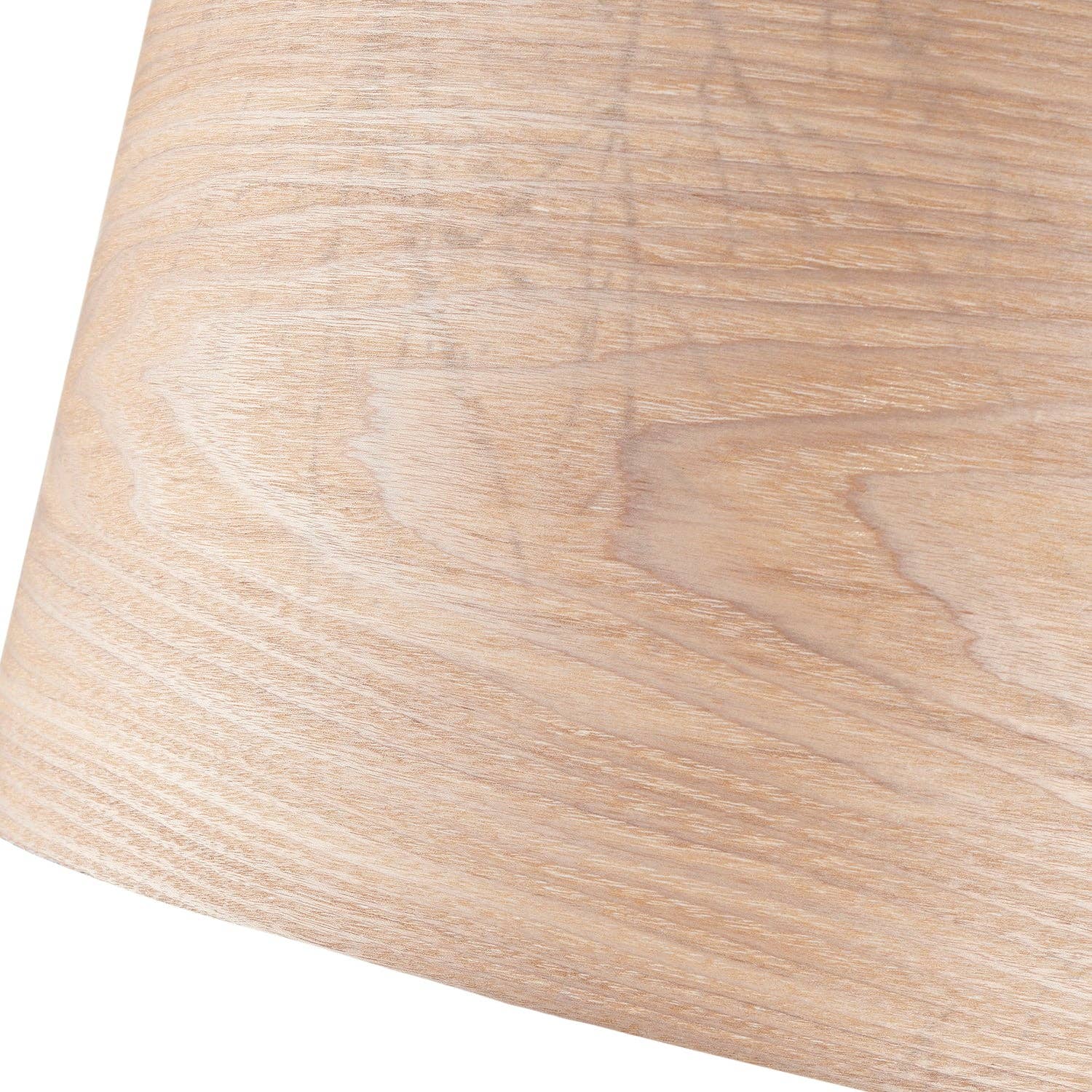 Light Brown Eco Friendly Bamboo Wood Effect Lampshade with Black Woodland Trees Inner Lining for wholesale on Faire7