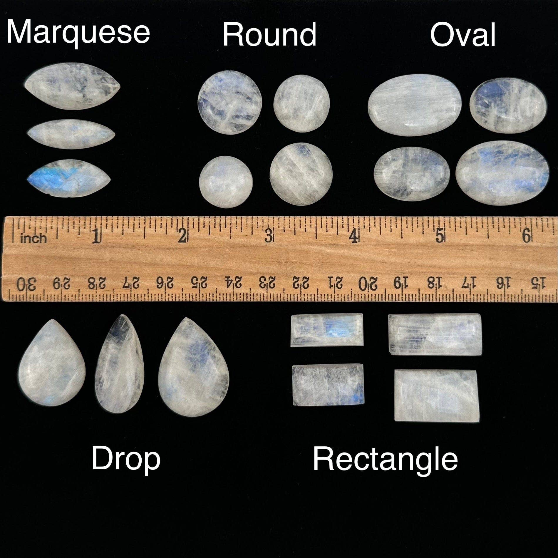 Rock Paradise - Wholesale Spiritual Stone/Crystal - Moonstone Crystal Cabochon3