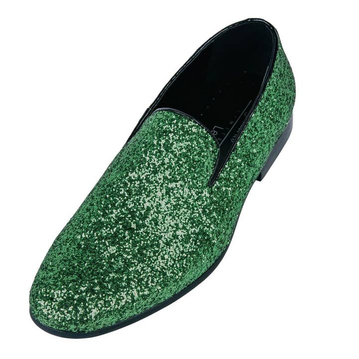 Sparkle Green Fashion Shoes for wholesale by Frederico Leone, LLC