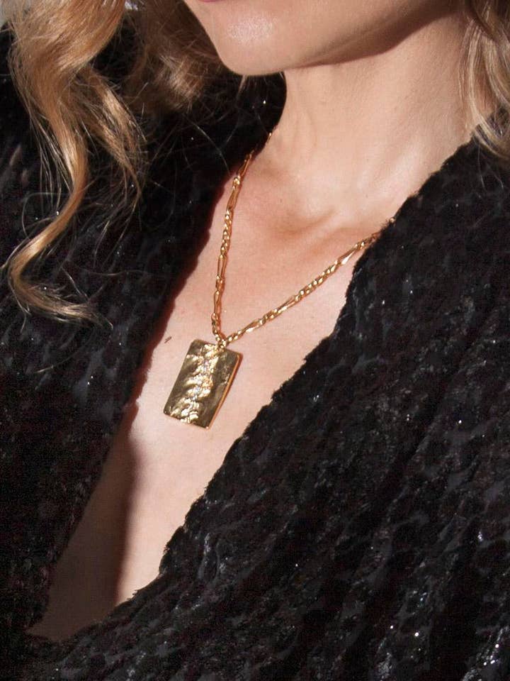 Colar manuscrito lunar por atacado de Raquel Welche Collection