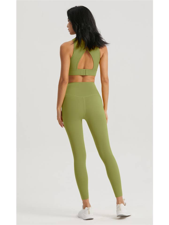 91thelabel - Vente Brassière de sport – femme - Soutien-gorge de sport à dos ouvert Merida Lycra® à coupe moulée7