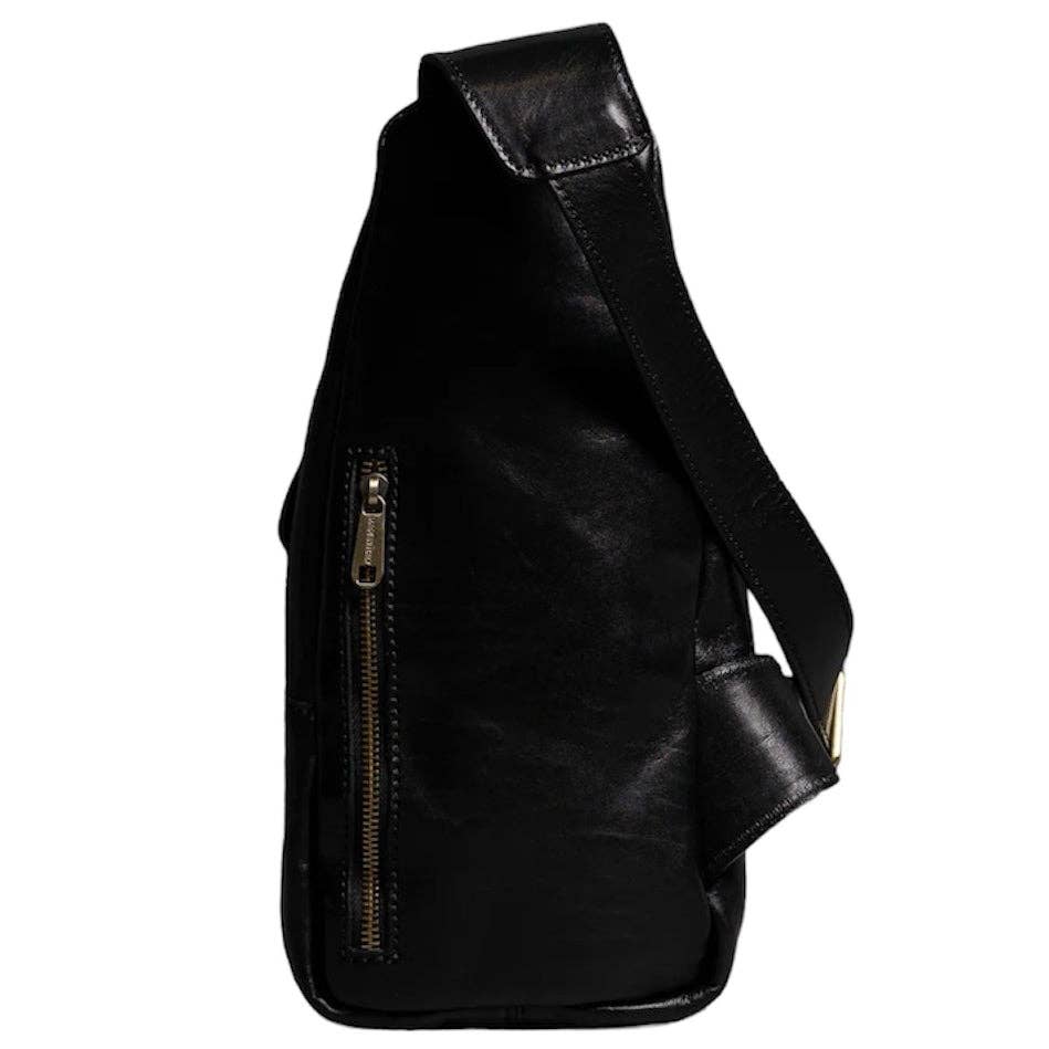 MODARNO - Wholesale Messenger Bag - Men's - Modarno Men's Genuine Leather Bag Marsupio One-Shoulder Jump5