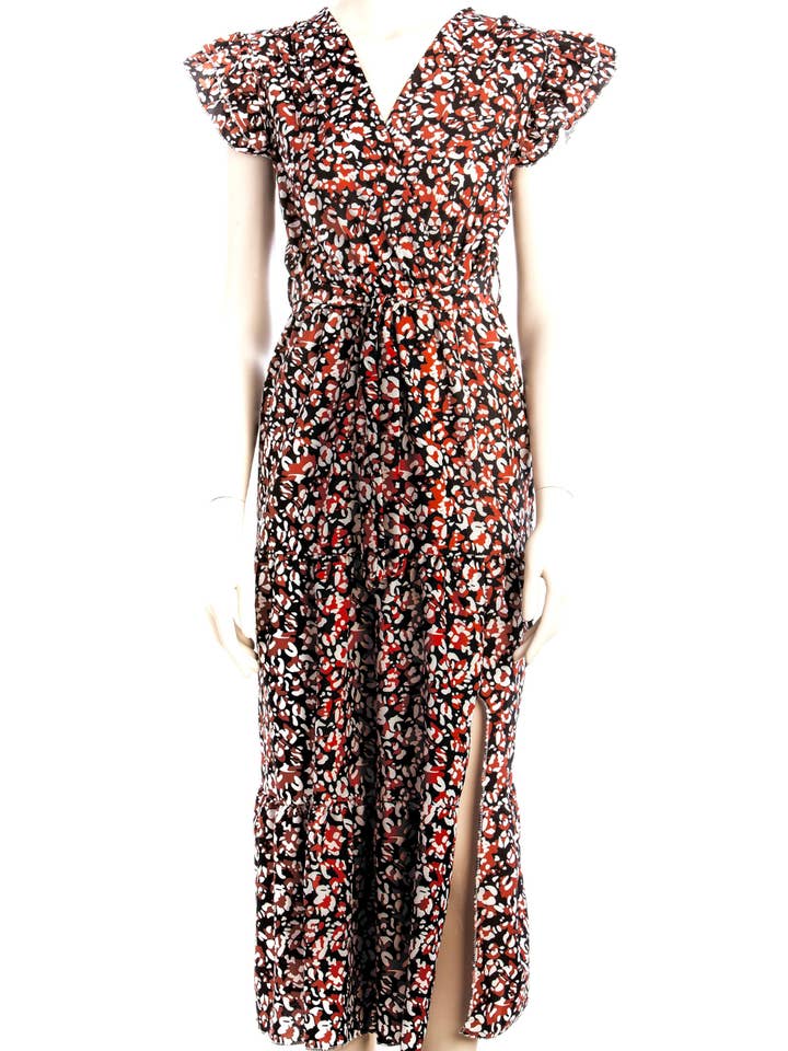 Vestido estampado de cóctel Margo for wholesale by SOHUMAN