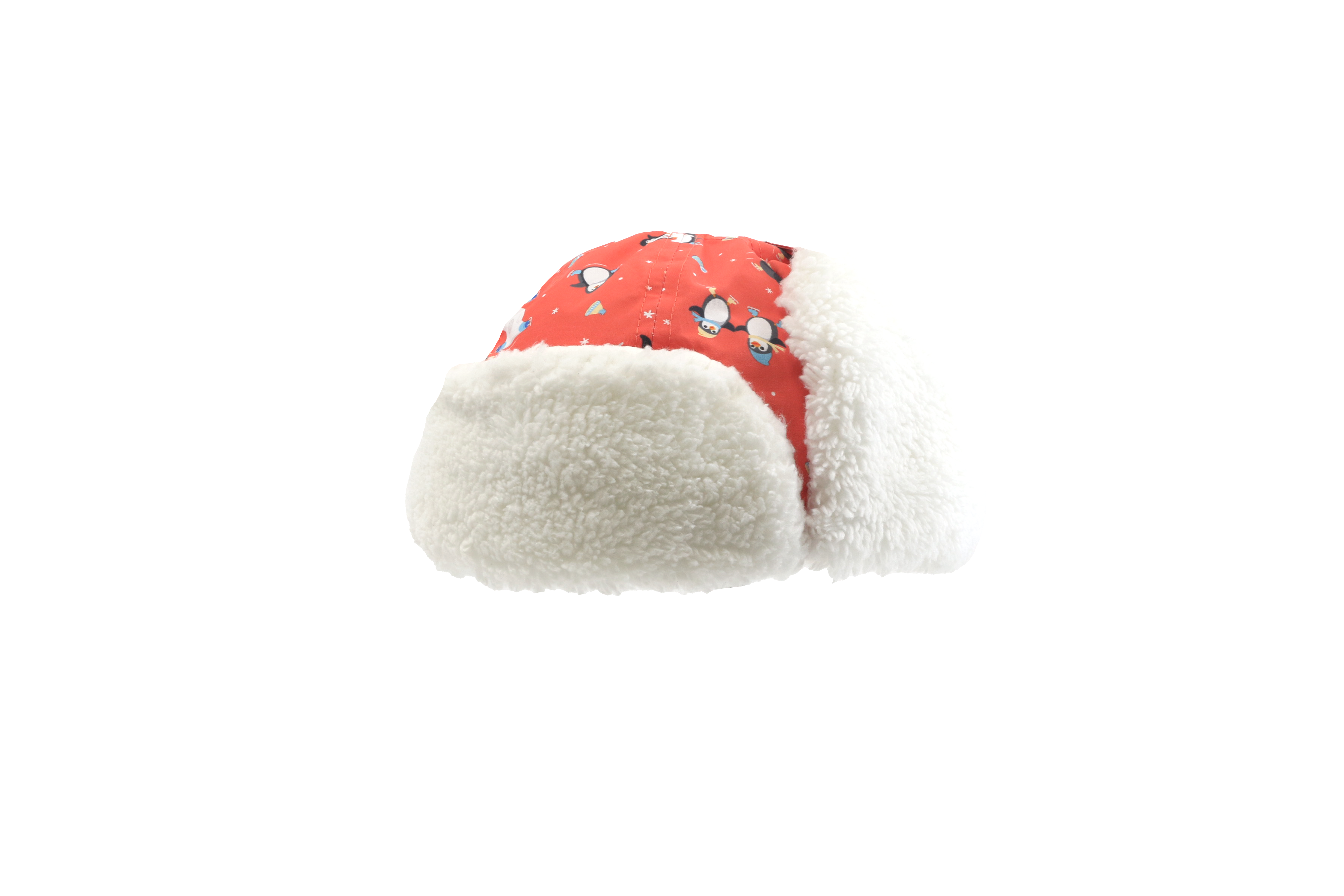 FlapJackKids - Wholesale Trapper/Bomber Hat - Kids - Water Repellent Trapper Hat - Skating Penguin4
