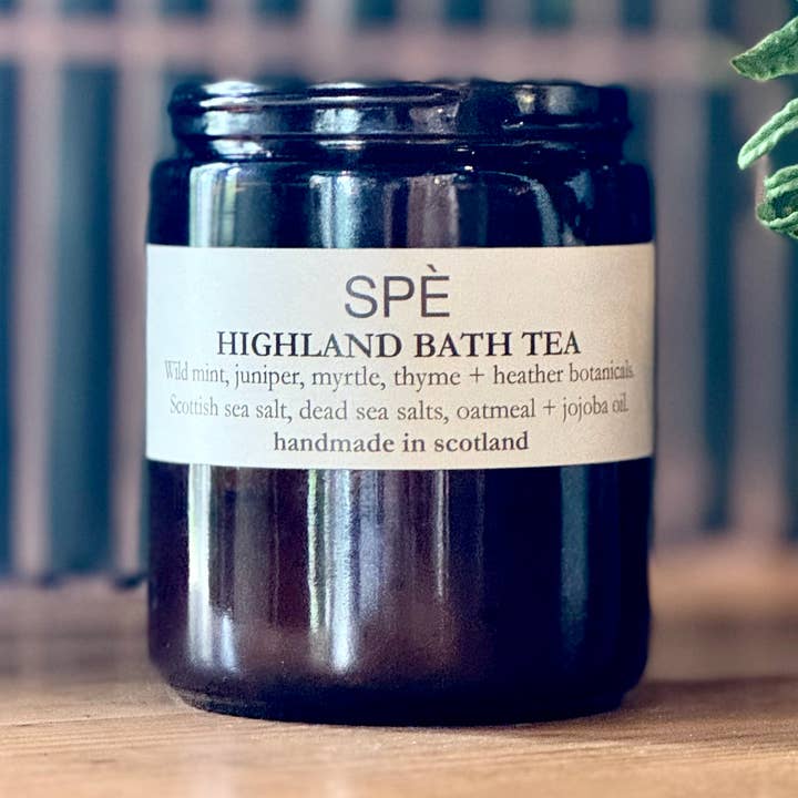 Highland – Mint, Juniper & Scots Pine – Bath Tea - 200ml for wholesale by SPÈ Atelier