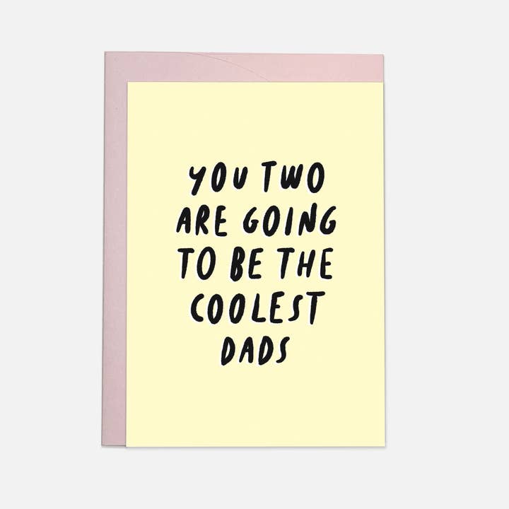 Kaart Blanche - Wholesale Baby Card - Coolest parents greeting card4