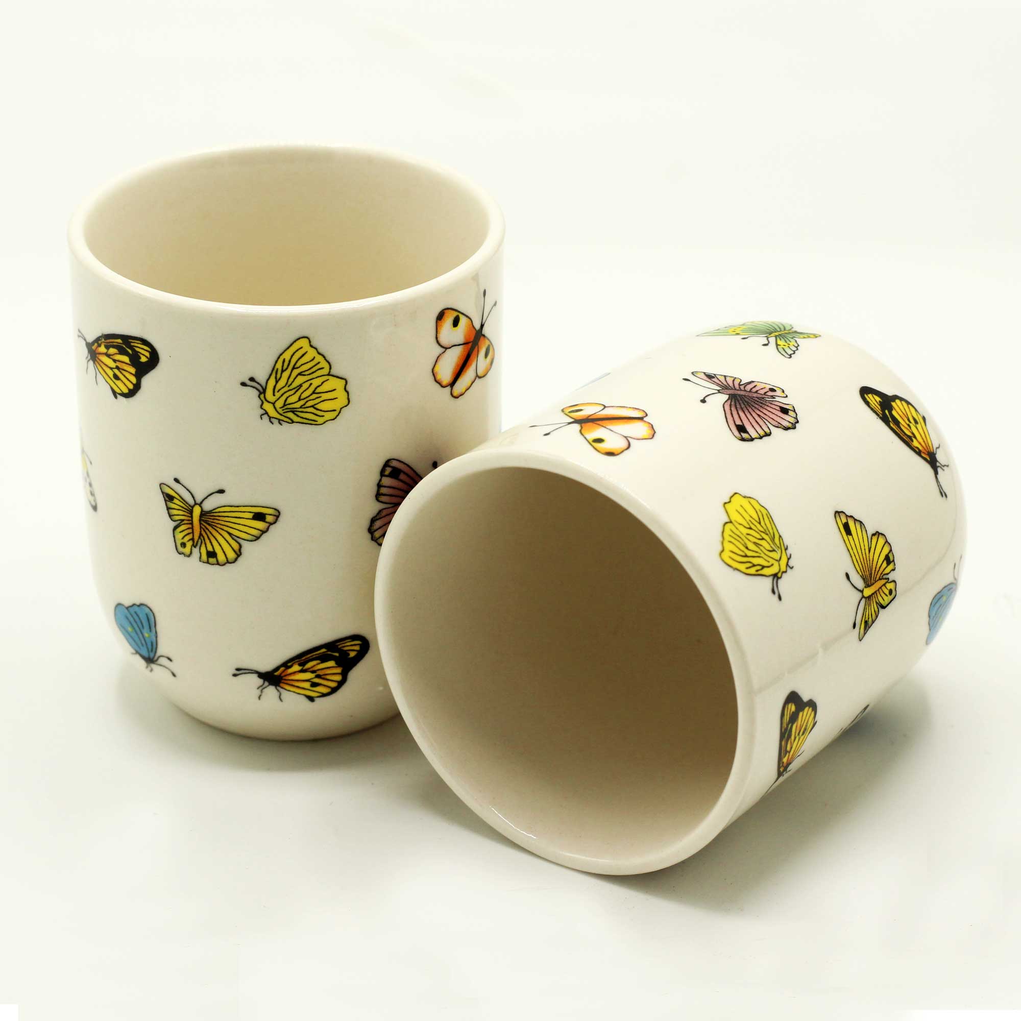 AW Artisan - Wholesale Tea Set - Tea cups - Butterfly1