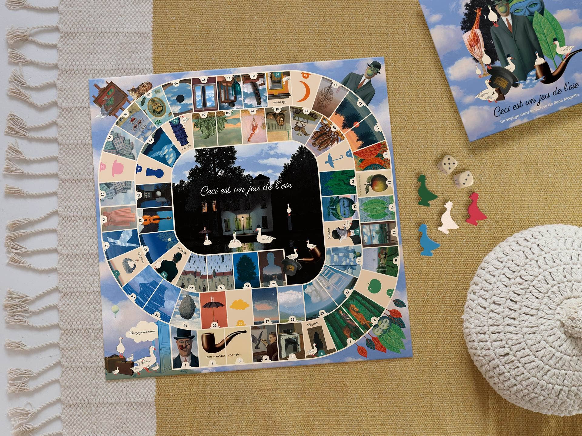 Mon Petit Art - Wholesale Board Game - Magritte's Game of the Goose (Price Change!)5