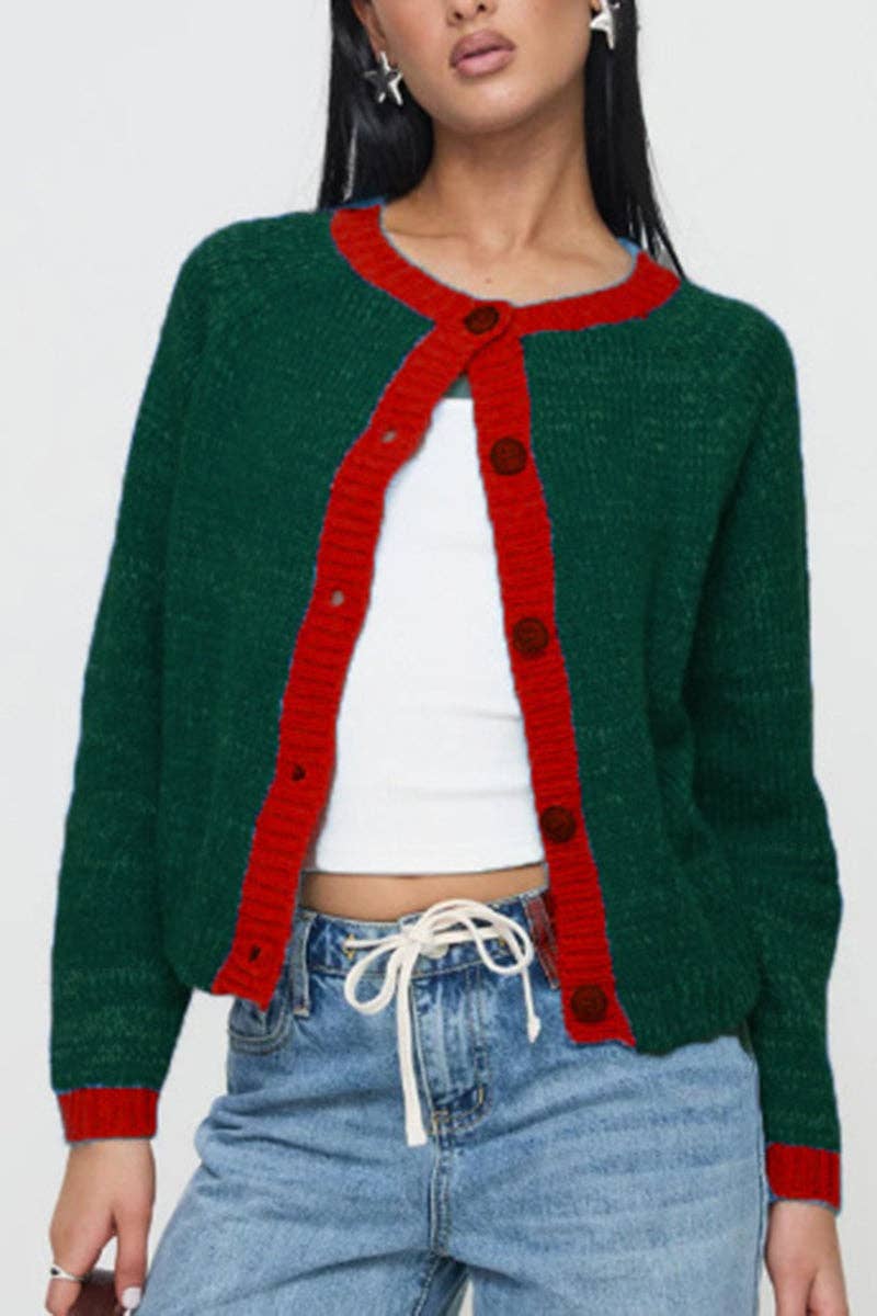 Mccolin - Wholesale Cardigan - Women's - Button-Up Knit Cardigan3