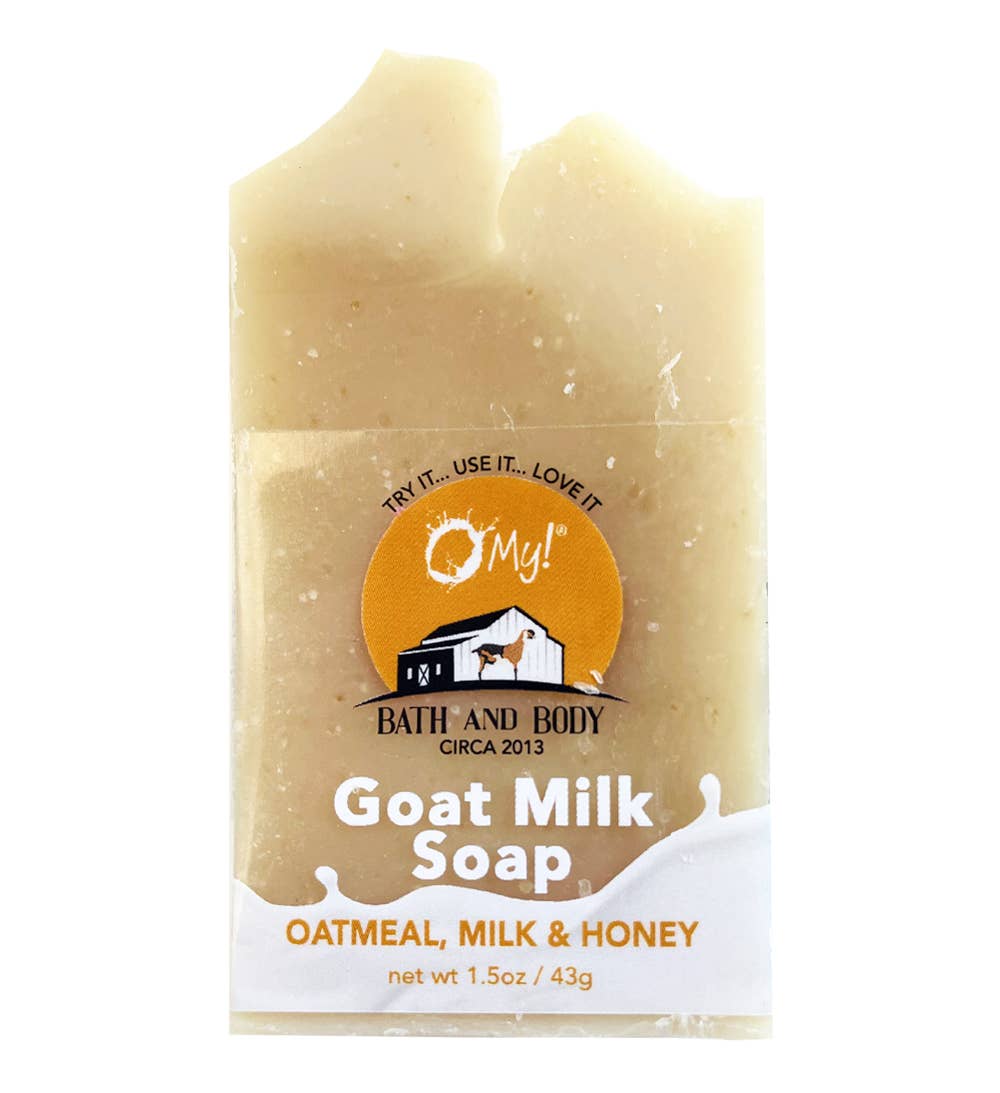 O My! Bath and Body - Wholesale Bar Soap - O My Goat Milk Soap 1.5oz Traveler | Made with Raw Goat Milk9