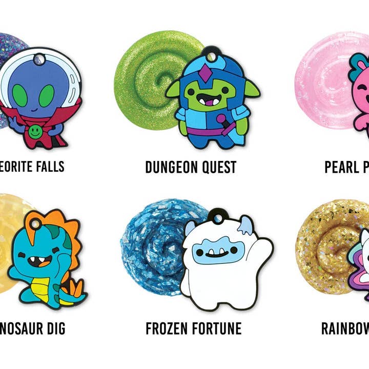 Crazy Aaron's - Wholesale Putty/Slime - Kids - Lost Treasure Guardians 60 Count 2" Tin Asst.1