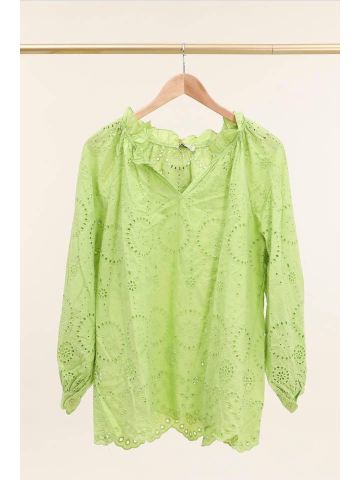 LÉA & LUC - Wholesale Blouse - Women's - 100% Cotton Blouse REF. 1216818